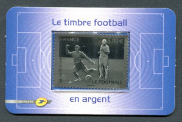 RC 27300 FRANCE N° 430 LE FOOTBALL 5€ EN ARGENT NEUF ** - Unused Stamps