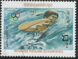 KAMPUCHEA -  JO D'été, à Los Angeles - Natation - Estate 1984: Los Angeles