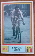 Chromo Panini Sylvere Maes 216 Sprint 71 - Cyclisme