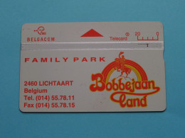 Family Park BOBBEJAANLAND Lichtaart - Belgacom (Zie / Voir / Sehen Sie Scans ) ! - Senza Chip