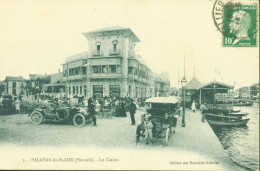 CPA CP 34 Hérault Palavas Les Flots Le Casino Edition Des Nouvelles Galeries YT N°170 Pasteur 10c CAD Montpellier 1914 - Palavas Les Flots