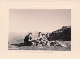 ALPES COL DE LA CROIX DE FER 1960 ALPINISME  PHOTO ORIGINALE  11 X 8 CM - Lieux