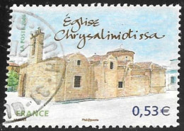 TIMBRE N° 3929   -   EGLISE  CHRISALIMIOTISSA -  OBLITERE  -  2006 - Used Stamps