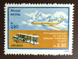 Nepal 1978 Powered Flight Aircraft MNH - Népal