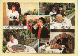 Région Alsace : Gastronomie En Alsace / Multivues (animée) (voir Scan Recto/verso) - Alsace