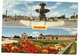 Paris , Panorama Place De La Concorde ,arc De Triomphe,louvre - Panorama's