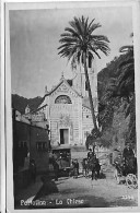 Portofino (Genova) - Chiesa Con Carrozze In Primo Piano - Genova (Genoa)