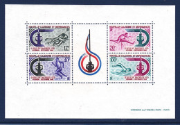 NOUVELLE CALEDONIE BLOC N°    3 ** MNH Neuf Sans Charnière, TB (CLR052) Jeux Du Pacifique-Sud - 1966 - Blocks & Sheetlets