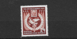 1952 MNH DDR Mi 319 Postfris** - Ungebraucht