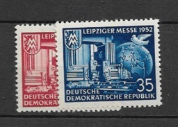 1952 MNH DDR - Unused Stamps