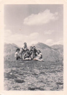 ALPES LE MONT CHAJOL 1952 ALPINISME  PHOTO ORIGINALE   9 X 6 CM T1 - Orte