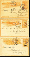BELGIAN CONGO PS USED SELECTION - Entiers Postaux