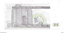 *irak 25 Dinars 2001  86  Unc - Iraq