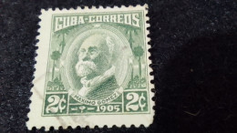 CUBA- I--1910-30  2  C.    DAMGALI - Gebraucht