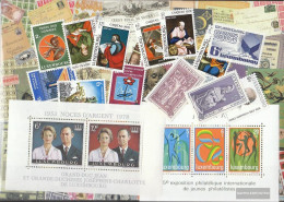 Luxembourg 1978 Unmounted Mint / Never Hinged Complete Volume In Clean Conservation - Full Years