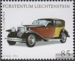 Liechtenstein 1740 (complete Issue) Unmounted Mint / Never Hinged 2014 Rolls-Royce - Ungebraucht