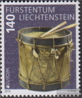 Liechtenstein 1702 (complete Issue) Unmounted Mint / Never Hinged 2014 Europe - Drum - Ungebraucht