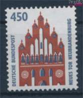 BRD 1623RII Mit Zählnummer (kompl.Ausg.) Postfrisch 1992 Sehenswürdigkeiten (10357616 - Neufs