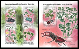 Niger  2023 Medical Plants And Insects. (106) OFFICIAL ISSUE - Otros & Sin Clasificación