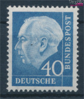 BRD 260x V R Mit Zählnummer Geriffelte Gummierung Postfrisch 1956 Heuss (10343157 - Unused Stamps