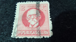 CUBA- I--1910-30  2  C.    DAMGALI - Usados