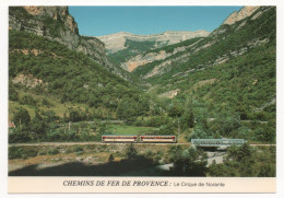 LES CHEMINS DE FER DE PROVENCE (NICE À DIGNE) - Trains