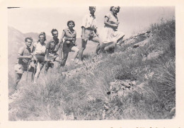 ALPES LE MONT CHAJOL 1952 ALPINISME  PHOTO ORIGINALE  9 X 6 CM Z1 - Lieux