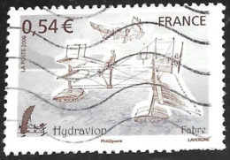 TIMBRE N° 3982   -  HYDRAVION FABRE  -  OBLITERE  -  2006 - Used Stamps