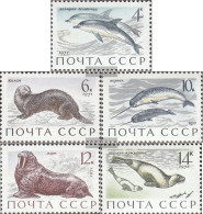 Soviet Union 3913-3917 (complete Issue) Unmounted Mint / Never Hinged 1971 Seafood - Unused Stamps