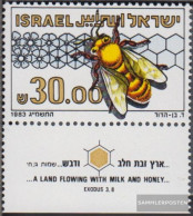 Israel 920 With Tab (complete Issue) Unmounted Mint / Never Hinged 1983 Beekeeping - Ungebraucht (mit Tabs)