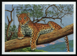 Ghana 1994 - Mi-Nr. Block 247 ** - MNH - Leopard - Ghana (1957-...)
