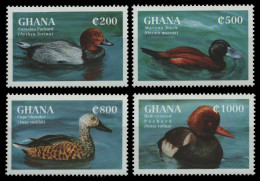 Ghana 1995 - Mi-Nr. 2156-2159 ** - MNH - Enten / Ducks - Ghana (1957-...)