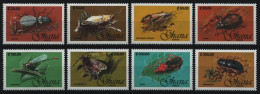 Ghana 1991 - Mi-Nr. 1597-1604 ** - MNH - Insekten / Insects - Ghana (1957-...)