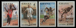 Ghana 1995 - Mi-Nr. 2186-2189 ** - MNH - Olympia Atlanta - Ghana (1957-...)