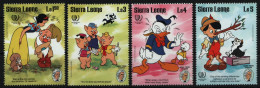 Sierra Leone 1985 - Mi-Nr. 854-857 ** - MNH - Walt Disney - Sierra Leona (1961-...)