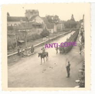 WW2 TOP RARE PHOTO ORIGINALE Soldats Allemands Revue Troupes à EPOISSES P. Semur En Auxois Montbard 21 CÔTE D'OR - 1939-45