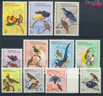 Papua-Neuguinea 62-72 (kompl.Ausg.) Postfrisch 1964 Vögel (10347977 - Papouasie-Nouvelle-Guinée