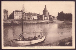 LIBOURNE LE QUAI SOUCHET ET L ISLE 33 - Libourne