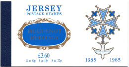 UK, GB, Great Britain, Jersey,  Booklet, Huguenot Heritage, Face Value 3,60 Gbp - Jersey