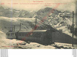 31.  LUCHON .  Le Plateau De Superbagnères . Arrivée Du Funiculaire .  CPA LABOUHCE FRERES TOULOUSE . - Luchon