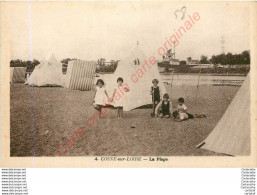 58.  COSNE Sur LOIRE .  La Plage . - Cosne Cours Sur Loire