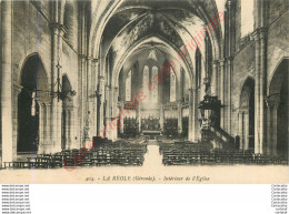 33.  LA REOLE .  Intérieur De L'Eglise . - La Réole