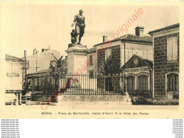 47.  NERAC .  Place De Normandie . Hôtel Des Postes . - Nerac