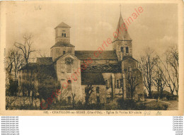 21.  CHATILLON Sur SEINE .  Eglise St-Vorles . - Chatillon Sur Seine