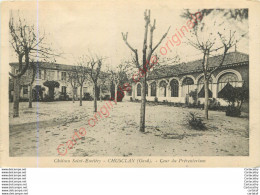 30.  CHUSCLAN .  Château Saint-Eméry .  Cour Du Préventorium . - Autres & Non Classés