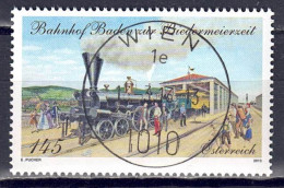 Österreich 2013 - Bahnhof Baden, MiNr. 3054, Gestempelt / Used - Used Stamps