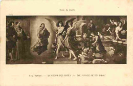 Art - Peinture Religieuse - Bartolomé Esteban Murillo - La Cuisine Des Anges - The Miracle Of San Diego - CPM - Voir Sca - Pinturas, Vidrieras Y Estatuas