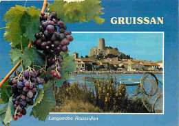 Vignes - Languedoc - Gruissan - Raisins - Flamme Postale De Gruissan - CPM - Voir Scans Recto-Verso - Viñedos