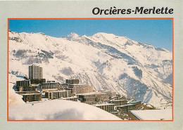 05 - Orcières Merlette - Vue Générale - Hiver - Neige - CPM - Voir Scans Recto-Verso - Orcieres