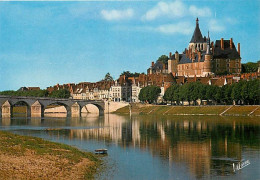 45 - Gien - Vue Générale - La Loire - CPM - Voir Scans Recto-Verso - Gien